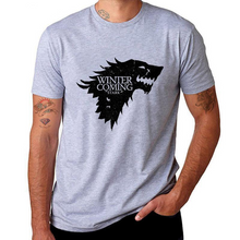 Load image into Gallery viewer, Winter is Coming Gray T-Shirt