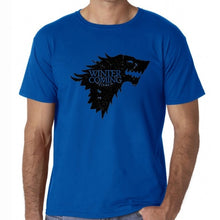Load image into Gallery viewer, Winter is Coming Gray T-Shirt