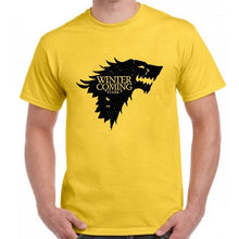 Load image into Gallery viewer, Winter is Coming Gray T-Shirt