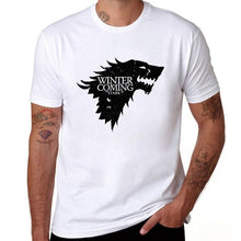 Load image into Gallery viewer, Winter is Coming Gray T-Shirt