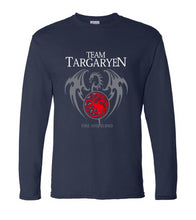 Load image into Gallery viewer, Targaryen Fire &amp; Blood Game of Thrones Long Sleeve T-Shirt