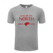 Load image into Gallery viewer, Kıng Of The North Red Black T-Shirt