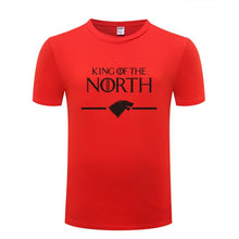 Load image into Gallery viewer, Kıng Of The North Red Black T-Shirt