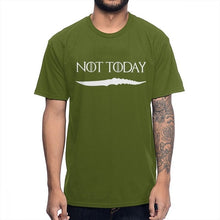 Load image into Gallery viewer, Not Today Black T-Shirt