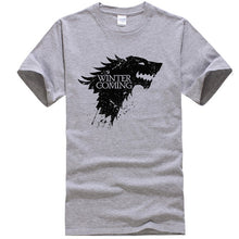 Load image into Gallery viewer, Winter is Coming Black T-Shirt
