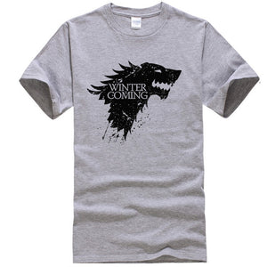 Winter is Coming Black T-Shirt